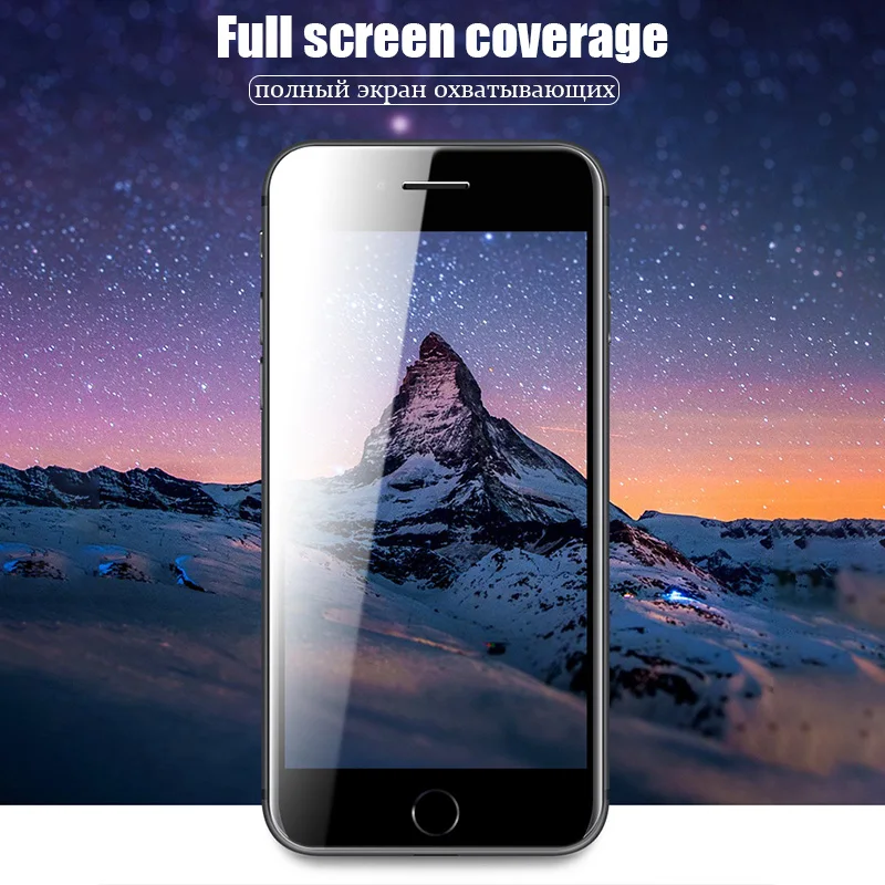 Полная защита Гидрогелевая пленка для iPhone 7 8 6 Plus X защитная 6s прозрачная не стекло