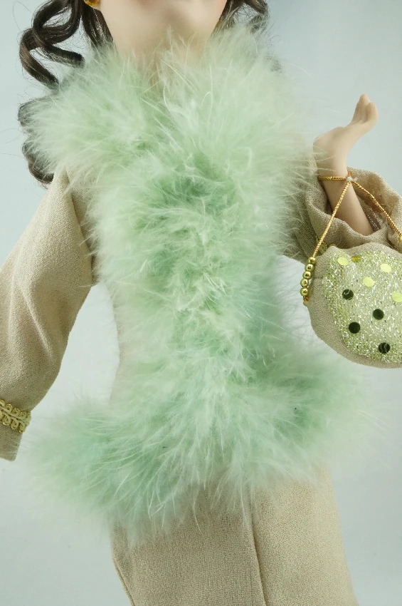 Cosette новое украшение для дома Реалистичная косичка фарфоровая кукла ангела | Дом