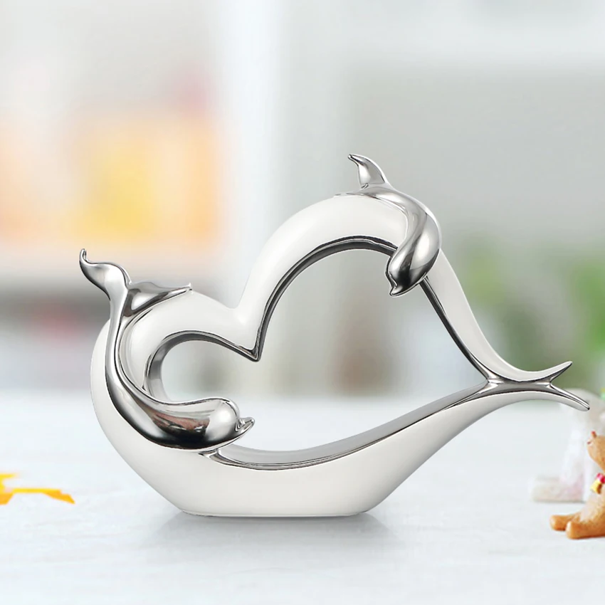 Современные керамические статуэтки и миниатюры креативные предметы мебели