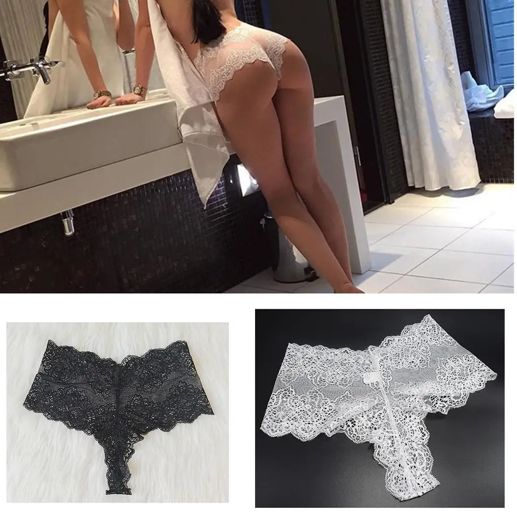 Женское сексуальное нижнее белье кружевные цветочные плавки бесшовное
