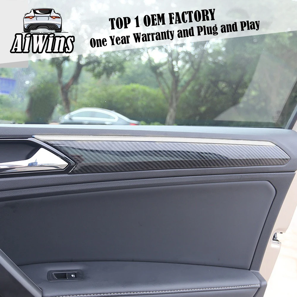 

Wins for Volkswagen Tiguan L 2017 Inner Door Handle Panel Decoration Sequins Interior Modification