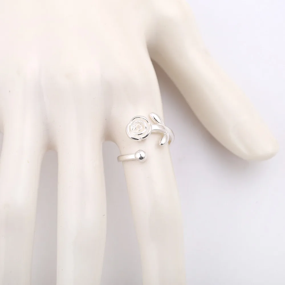 Yiustar 2017 Регулируемая цветок кольца для женщин alibaba-Express Jewelry Винтаж кольцо
