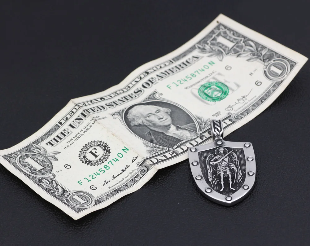 Цепочка с кулоном в виде креста из нержавеющей стали | Украшения и аксессуары