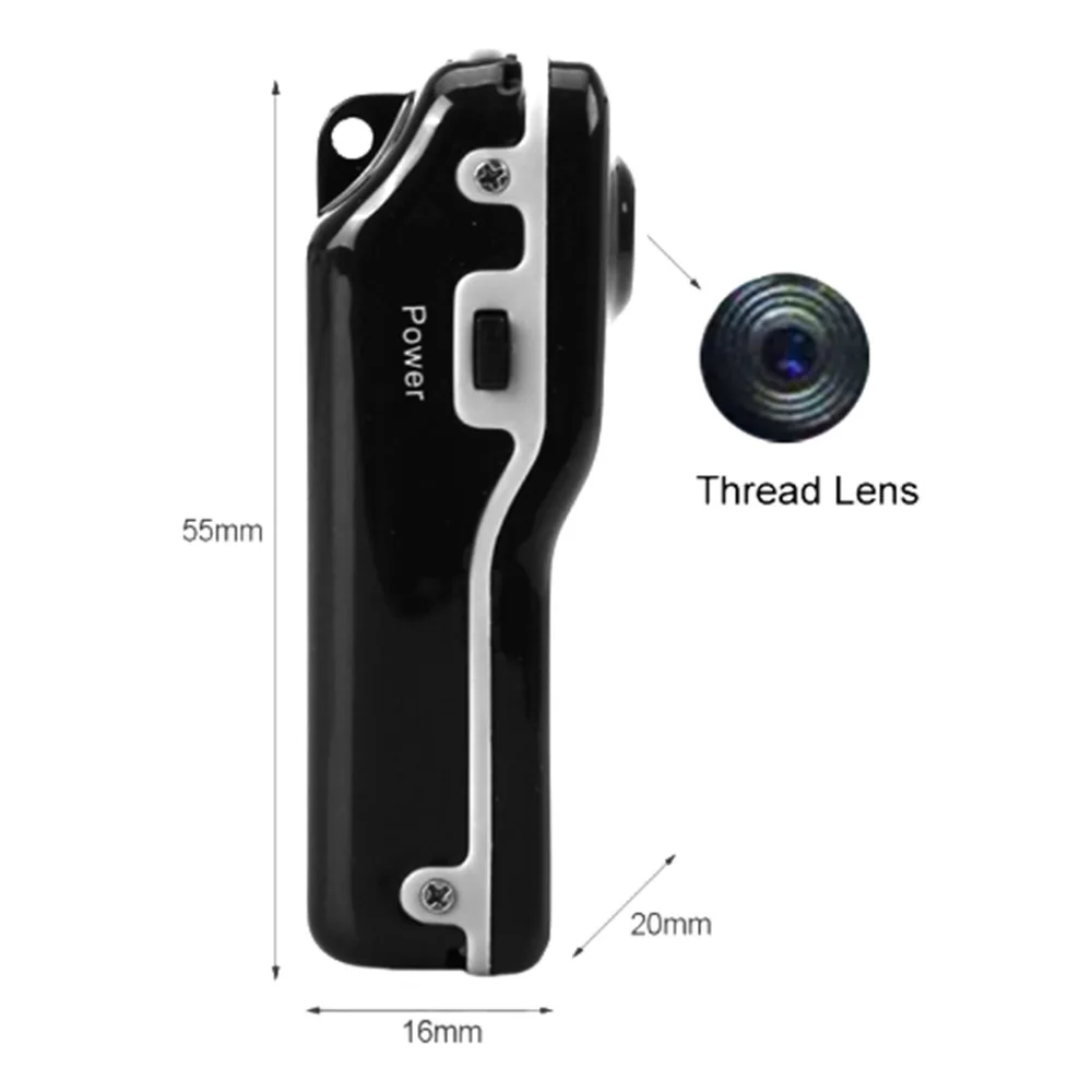 MD80 Mini DV видеокамеры видеорегистратор Камера веб-камера Поддержка Micro SD HD Cam