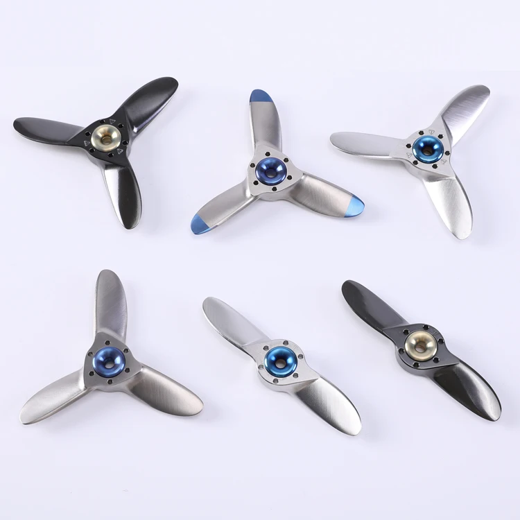 Новый пропеллеры ручной Spinner нержавеющая сталь титан сплав Спиннеры Металл Анти