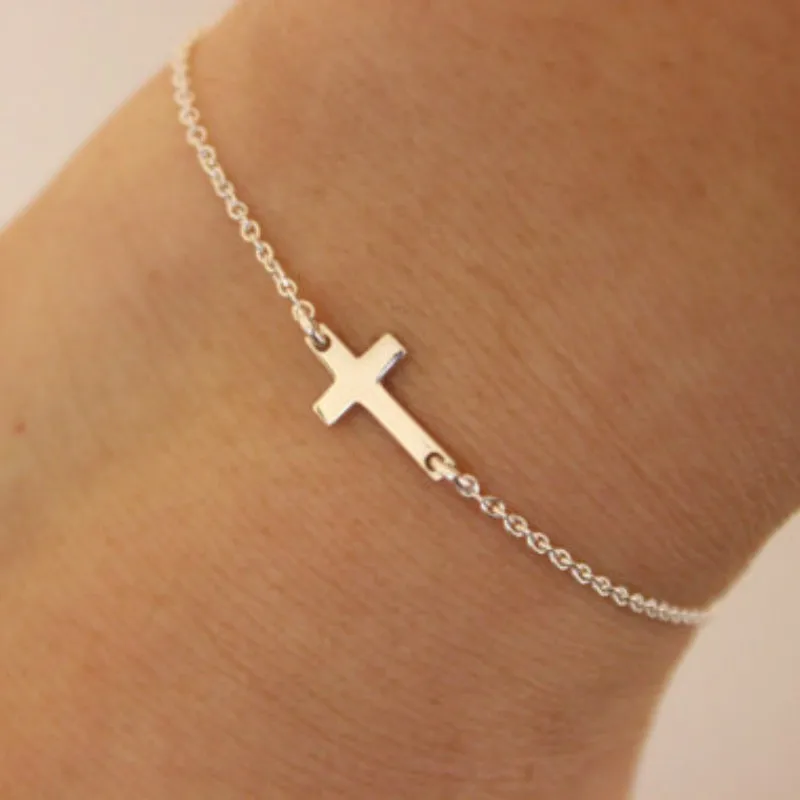 New fashion jewelry Unique Sexy cross Anklet Ankle Bracelet Barefoot Sandals Foot Jewelry Leg Chain On For Women | Украшения и