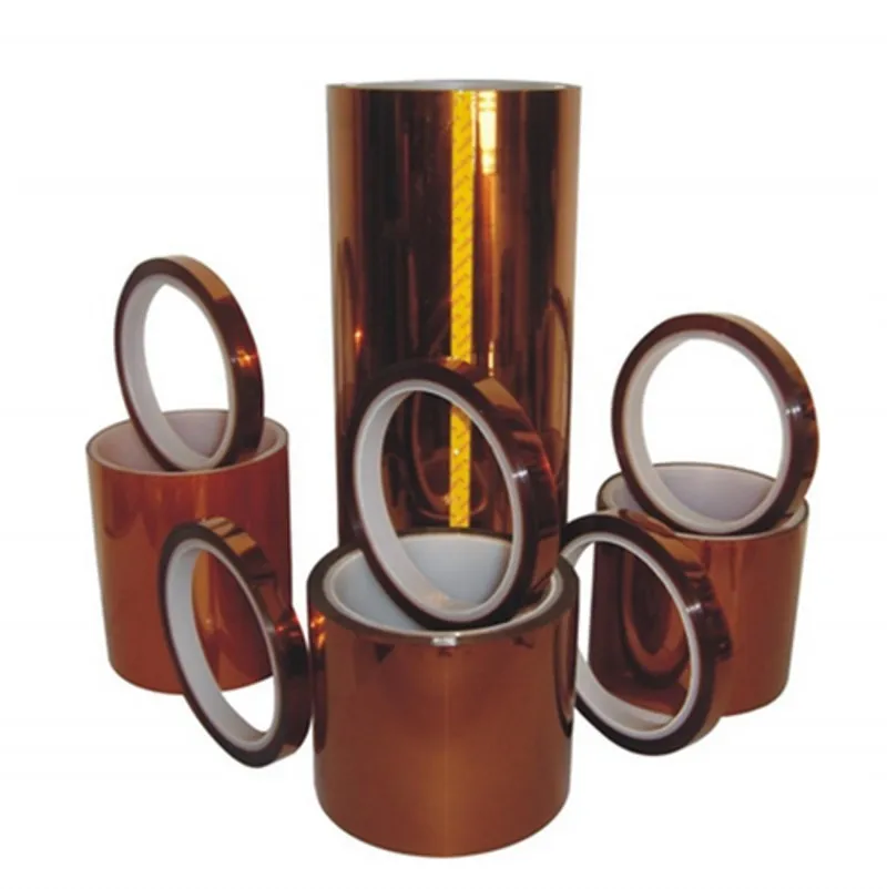 

KNOKOO 30rolls/lot TAPE 15/20/24/25mm*33m High Temperature Tape Polyimide Film Heat Resistant Tape for BGA soldering