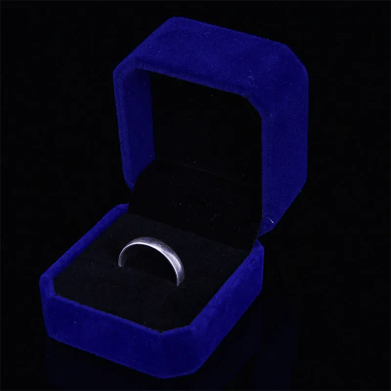 XOWSHINE High-Grade Velvet Flocking Jewelrys Boxes Ring Small And Exquisite Gift Jewelry Packaging 4Colors Wholesale BZH020 |