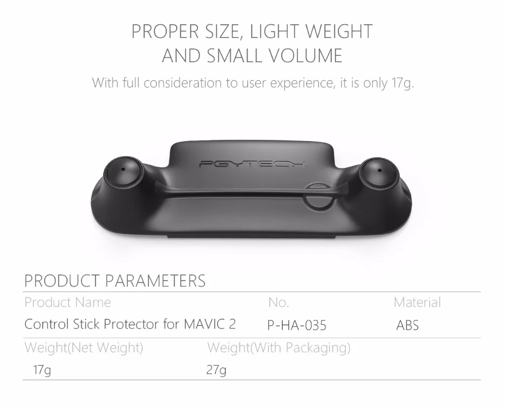 PGYTECH MAVIC 2 Пульт дистанционного управления Thumb Stick Guard Rocker протектор держатель для DJI MAVIC 2 Pro Zoom Quadcopter аксессуары