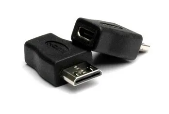 2 шт./лот Micro HDMI Женский к мини Мужской адаптер конвертер Разъем для мобильного