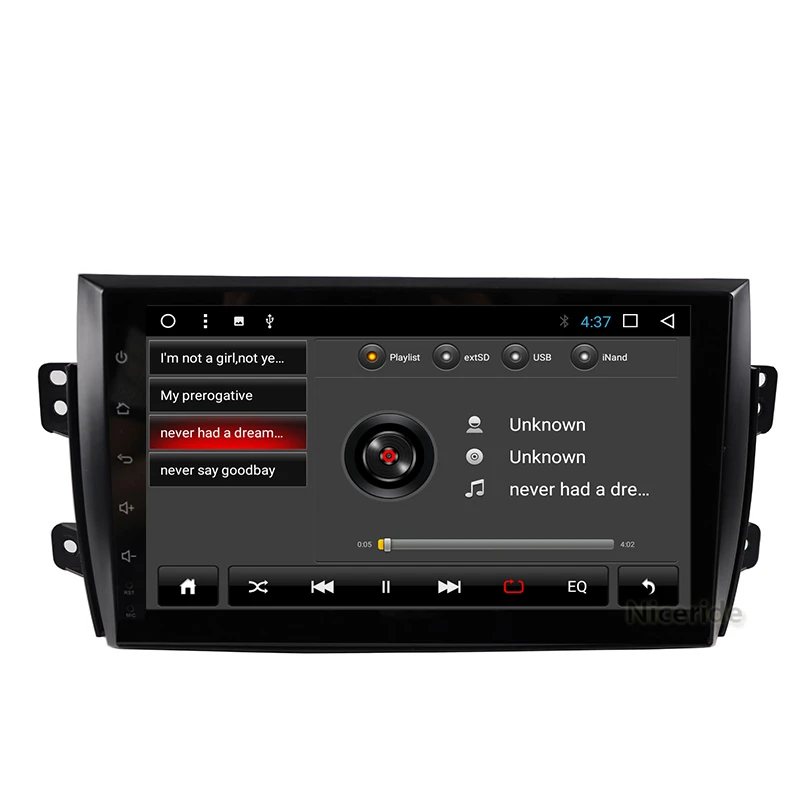 Сенсорный экран android автомобильный радио для Suzuki SX4 2006 2013 1024*600 Wi Fi Bluetooth Видео