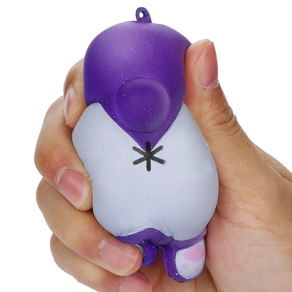 Рождественские сжимаемые игрушки для снятия стресса Kawaii Jumbo Cokey Butt Slow Rising Cream