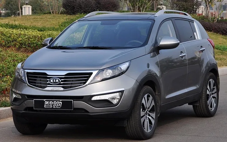 Багажник на крышу автомобиля багажник для KIA Sportage 2011.2012.2013. Высококачественная алюминиевая паста установка авто аксессуары