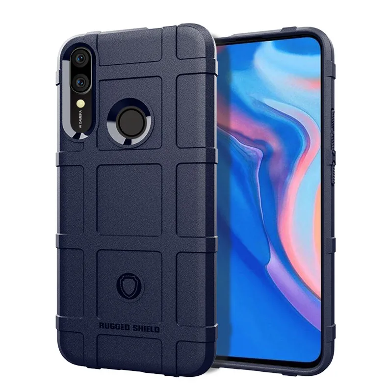 blue Защитный противоударный чехол s для huawei P Smart Z Чехол Мягкий противоударный Бампер для huawei P Smart Z PSmartZ SmartZ Capa - Цвет: blue