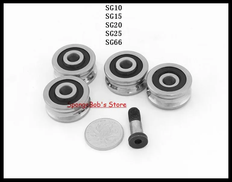 1 3 шт./лот SG10 / SG15 SG20 SG25 SG66 U радиальный подшипник стальные шарикоподшипники