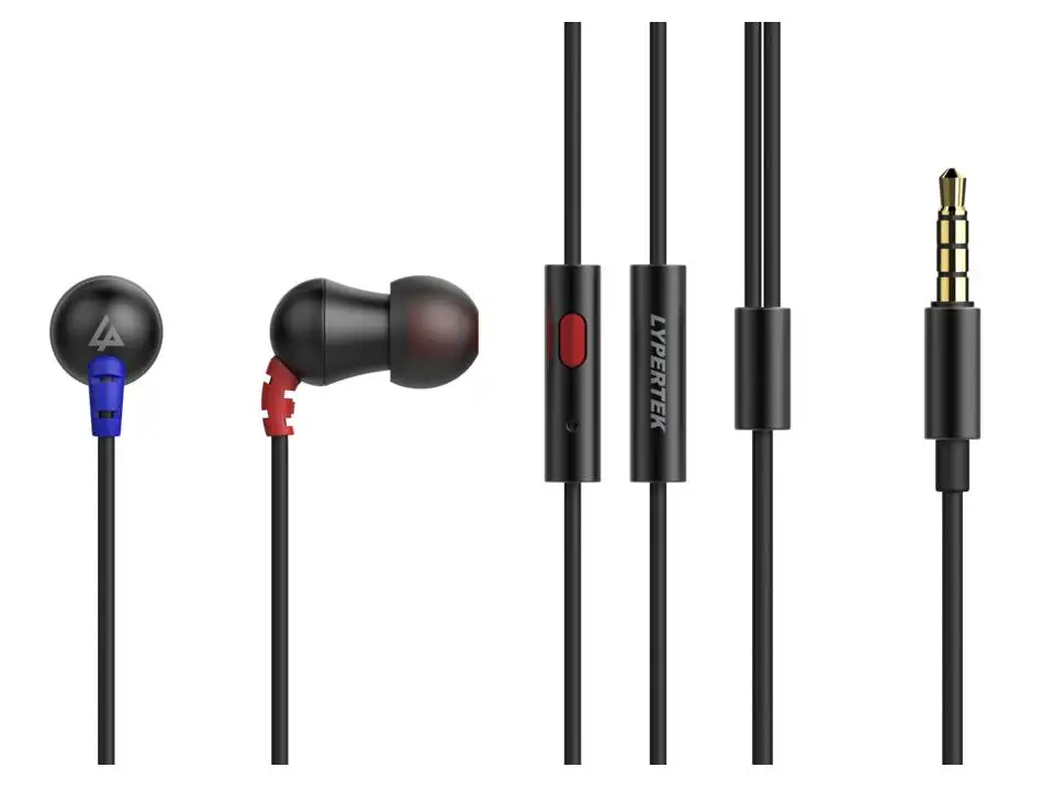 Наушники вкладыши LYPERTEK MEVI с динамическим драйвером и микрофоном|in-ear earphone|earphone with