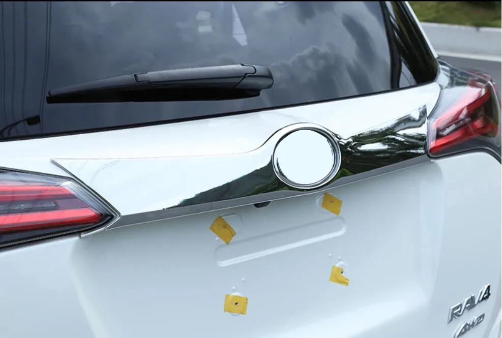 Нержавеющая сталь/ABS хромированный автомобиль над задней крышкой багажника