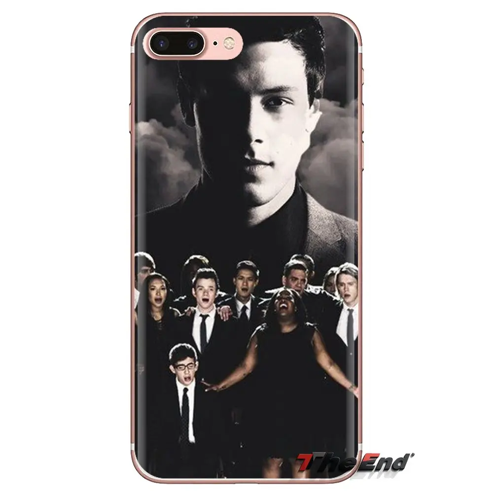 Хор звезда Кори монтеит для iPod Touch Apple iPhone 4 4S 5 5S SE 5C 6 6S 7 8 X XR XS Plus MAX прозрачные