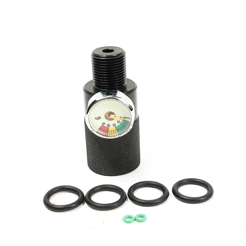 Черный адаптер ВВС QUPB PCP|Пейнтбольные аксессуары| |