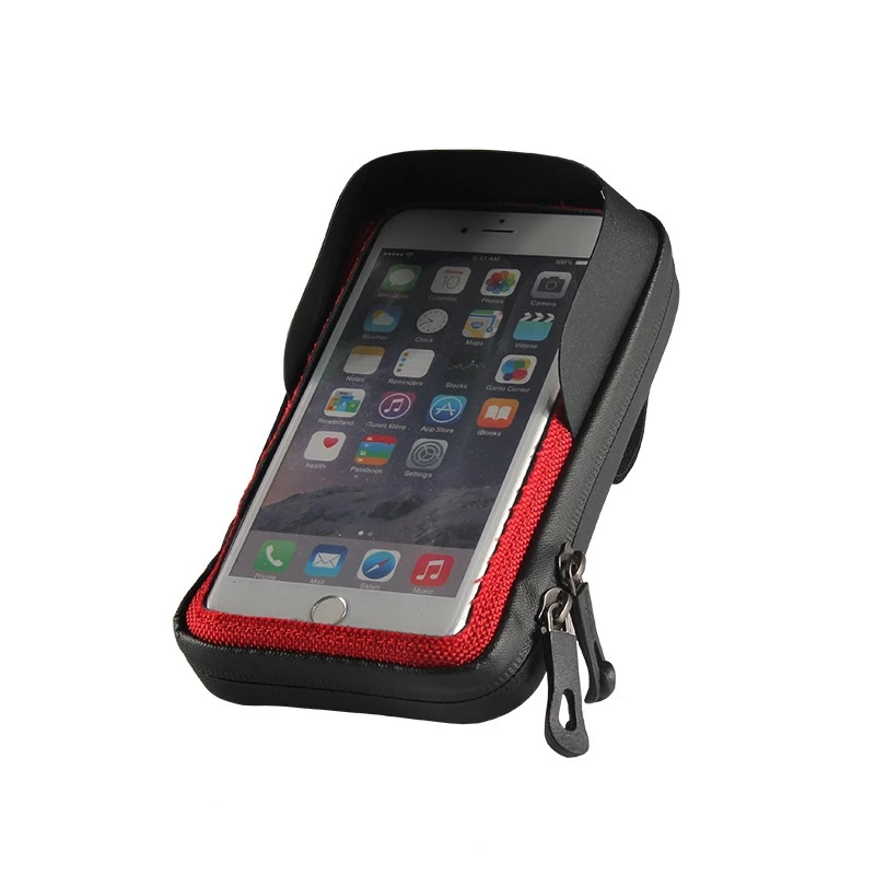 

Bike Bag Touch Screen Mobile Phone Case Mountain Road Rainproof Pannier Top Front for 6 inch Storage Bags Cycling Accessories