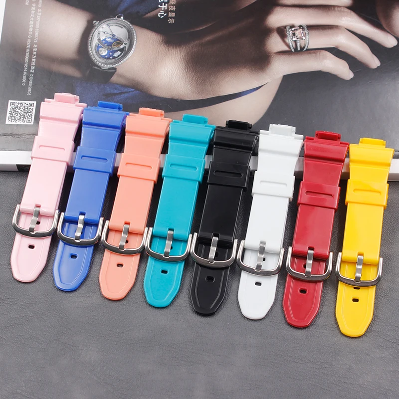 Ремешок силиконовый для Casio BABYG BGA130 131BA110 160 111 112 5338 | Наручные часы