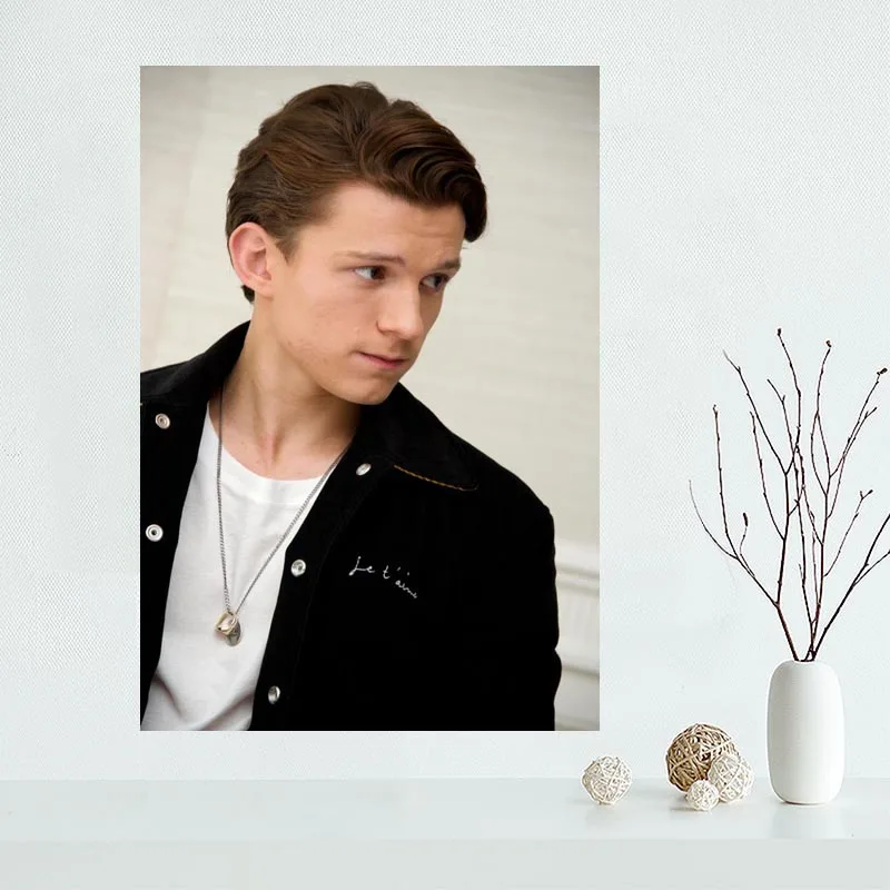 Новинка 2020 года Постер Tom Holland обычный атласный постер тканевый настенный с