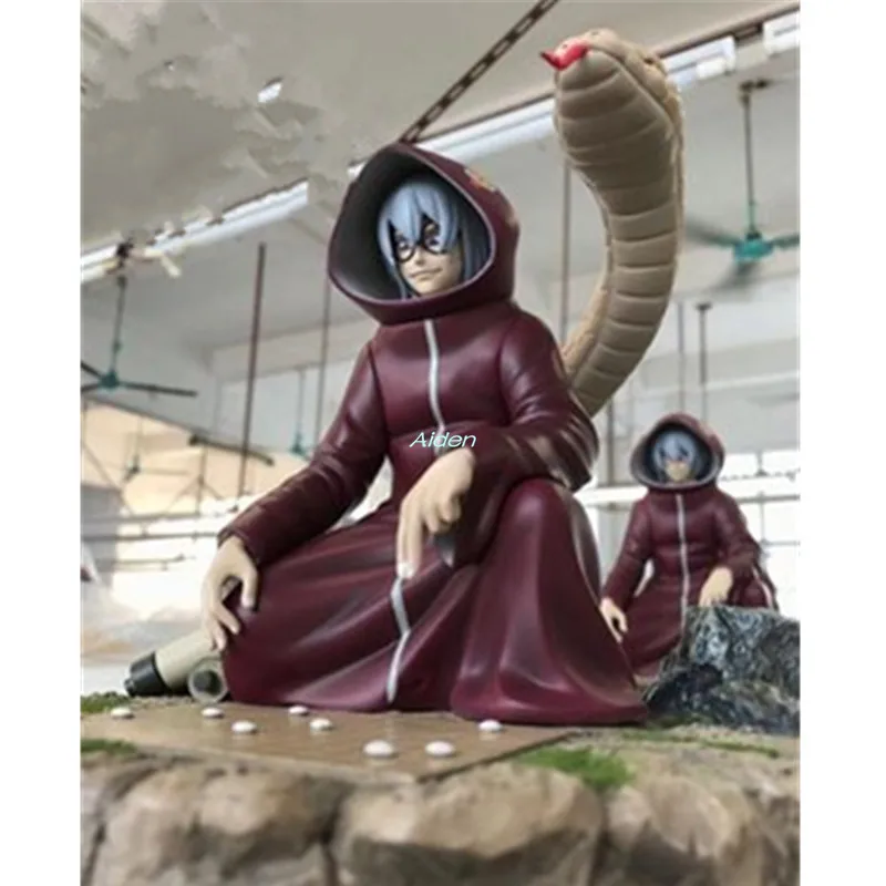 " Статуя Наруто Акацуки якуши Кабуто Бюст Полная длина портрет GK Orochimaru фигурка Коллекционная модель игрушки коробка Z477