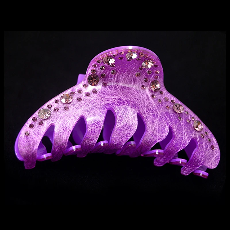 Акриловые Когти для волос Женские аксессуары стразы украшения модные ювелирные