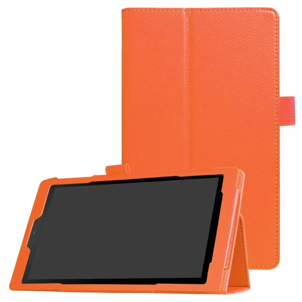 Чехол с рисунком личи для Amazon 2017 Новый kindle fire hd 8 из искусственной кожи флип-Стенд