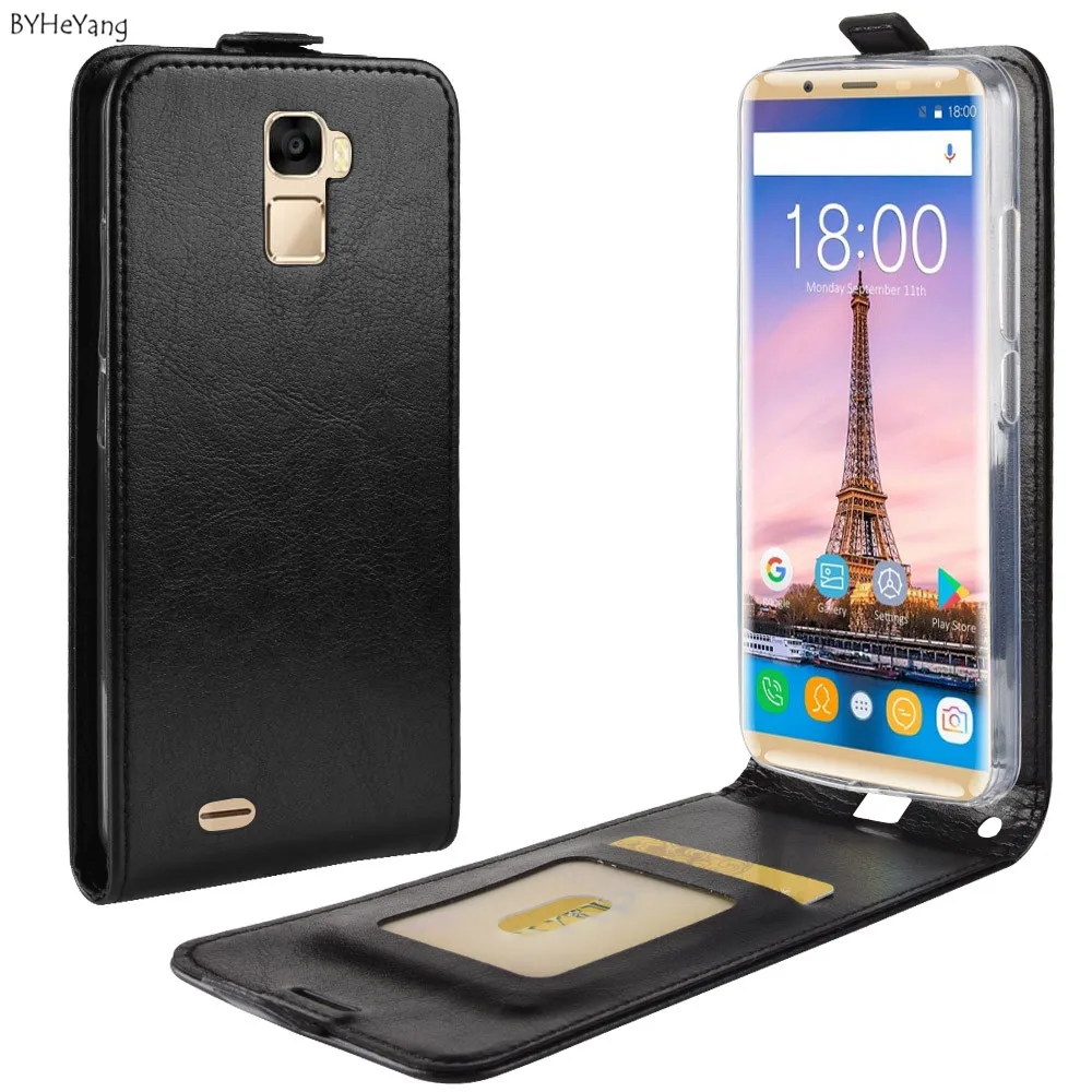 BYHeYang роскошная сумка для телефона coque Oukitel K5000 чехол из силикона и кожи задняя