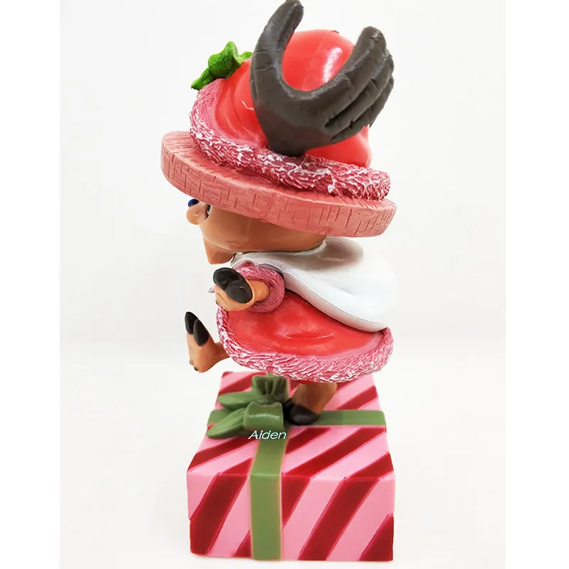 5 &quotАниме one piece соломенная шляпа Пираты Тони Чоппер Рождество вер. ПВХ фигурка