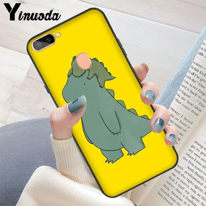 Чехол для телефона Yinuoda с милым динозавром чехол OPPO R11 R11S Plus R17Pro R9S R9