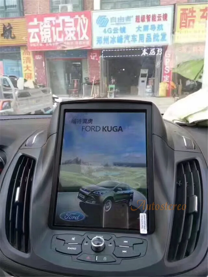 PX6 4 Гб ОЗУ Tesla стиль Android 9,0 Автомобильный gps навигатор для Ford KUGA 2013+ головное устройство мультимедиа авто радио магнитофон
