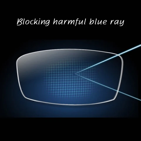 Линзы с защитой от синего света 1,56, линзы с одним зрением для коррекции близорукости по рецепту, оптические линзы для защиты глаз, очки для чтения