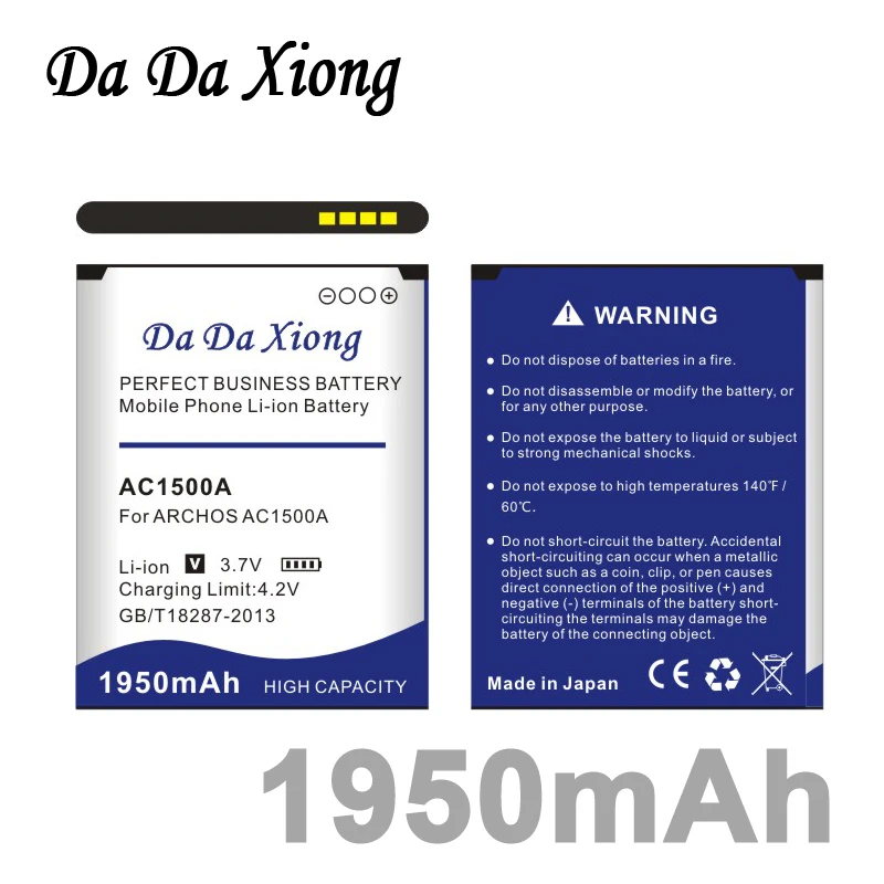 

Аккумулятор DaDaXiong 1950 мАч AC1500A для ARCHOS