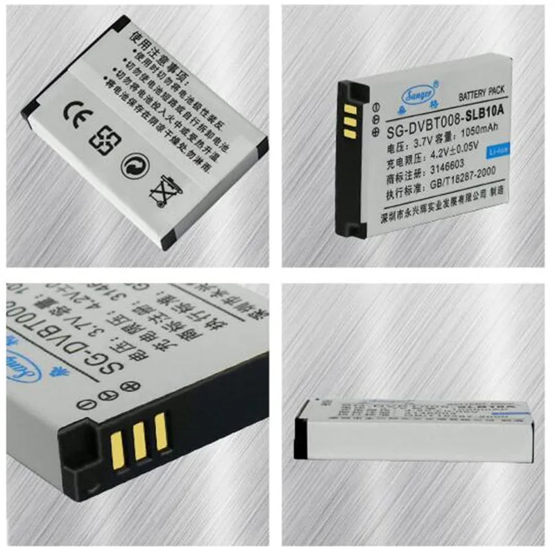 SLB 10A литиевые батареи для SAMSUNG ES55 ES60 PL50 PL60 L110 L210 WB550 WB150F WB280 WB201 WB2100 цифровой