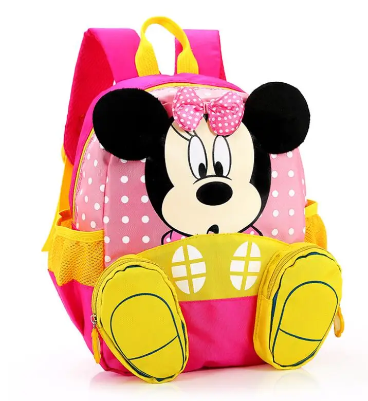 Детский сад Дети мультфильм Микки школьные ранцы 2017 Минни рюкзак