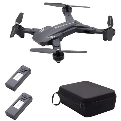 2 BATTERIES 1 BAG TIANQU VISUO XS816 оптическое позиционирование потока Двойная камера Wi-Fi 2MP Радиоуправляемый Дрон g-сенсор жестовая съемка 3D трюк RTF игрушечный вертолет - Цвет: 2 BATTERIES 1 BAG