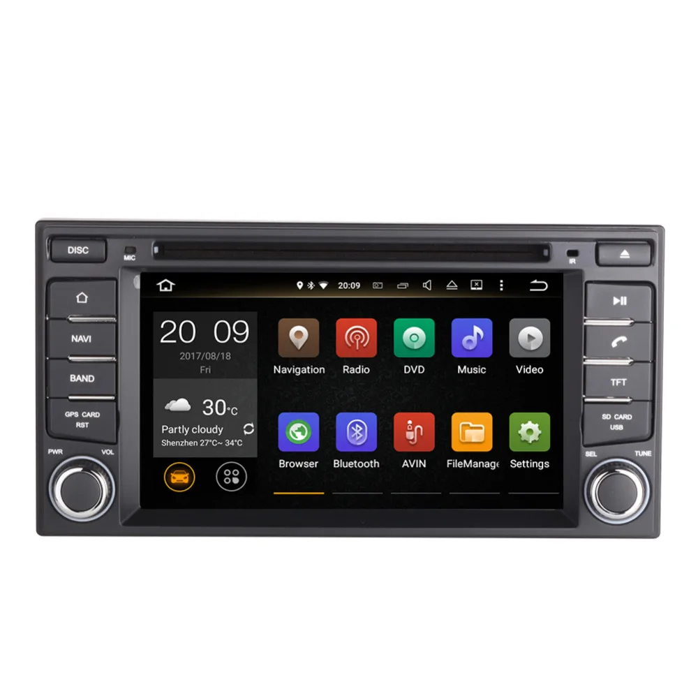 Автомагнитола на Android 9 0 8 ядер Bluetooth DVD плеер для Nissan Sunny/Juck/Micra 2011 Livina 2013 GPS