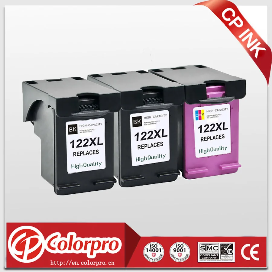 Сменный картридж CP 3PK 122 для HP 122XL чернильный Deskjet 1050a 1050 2050 2050s 3050A 1000 2000 3000 3052A 3054
