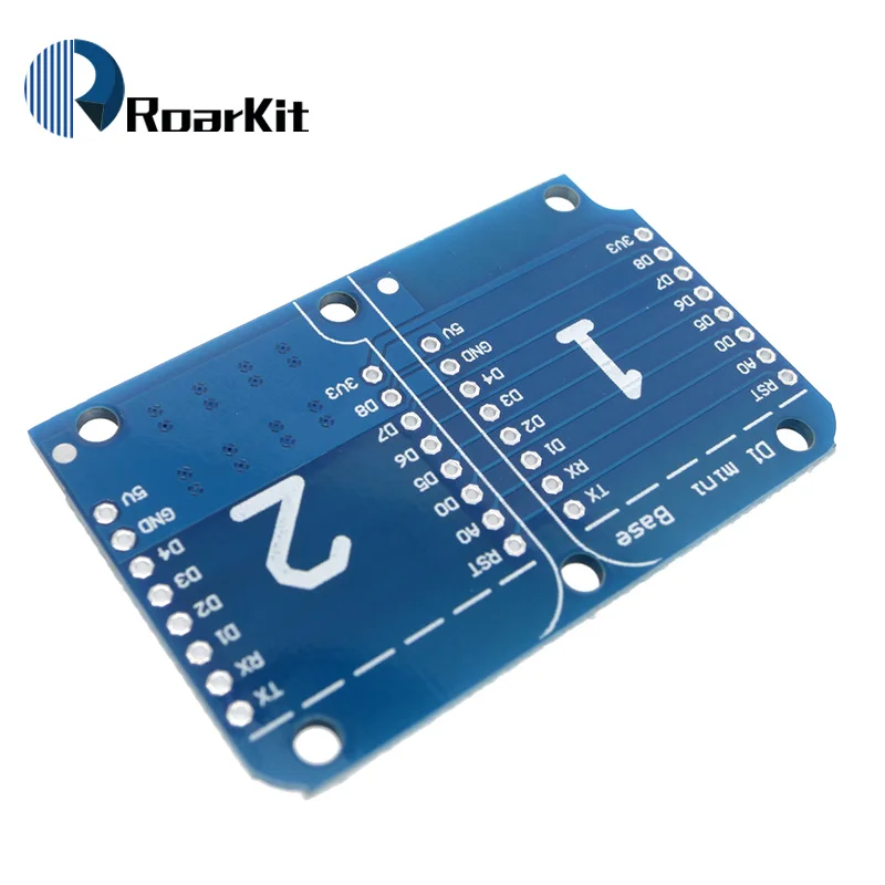 Двойная розетка с двойным основанием защита для D1 Mini NodeMCU ESP8266 Wi Fi плата развития