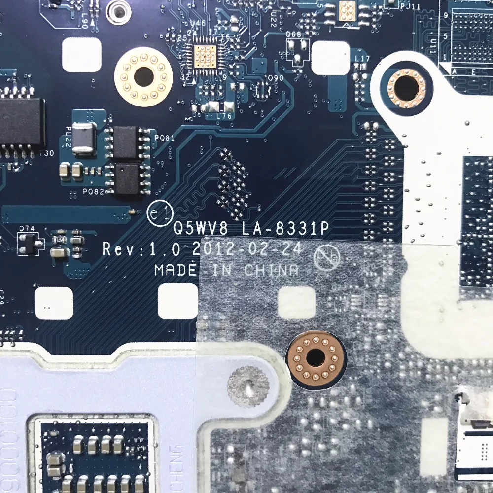 Высококачественная материнская плата для ноутбука Acer V3-551 Series Q5WV8 LA-8331P NBC1711001