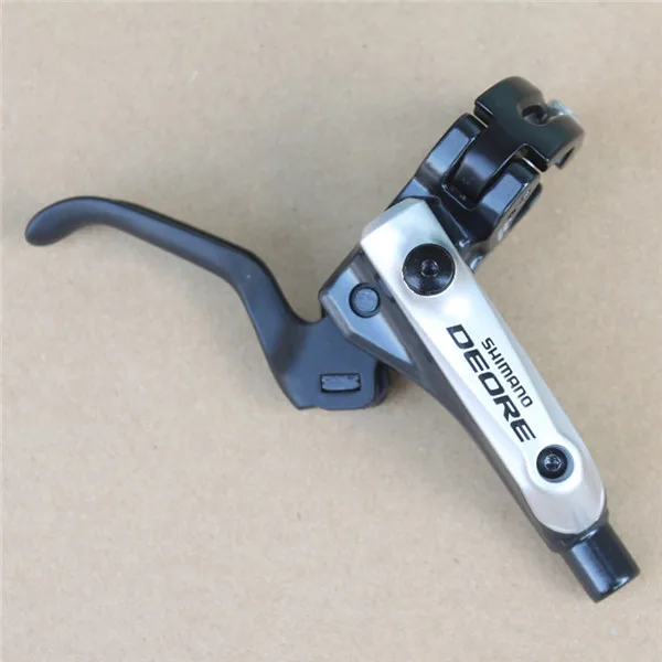 M615 right lever SHIMANO горные велосипеды DEORE M615 M6000 BL-M6000 BR-M6000 гидравлические дисковые тормозные детали тормозной суппорт тормозной рычаг - Цвет: M615 right lever