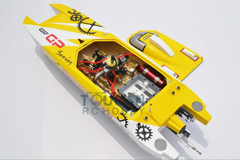 G30F ARTR катамаран 50 &quotстекловолокно 30CC двигатель газ RC лодка водяного охлаждения