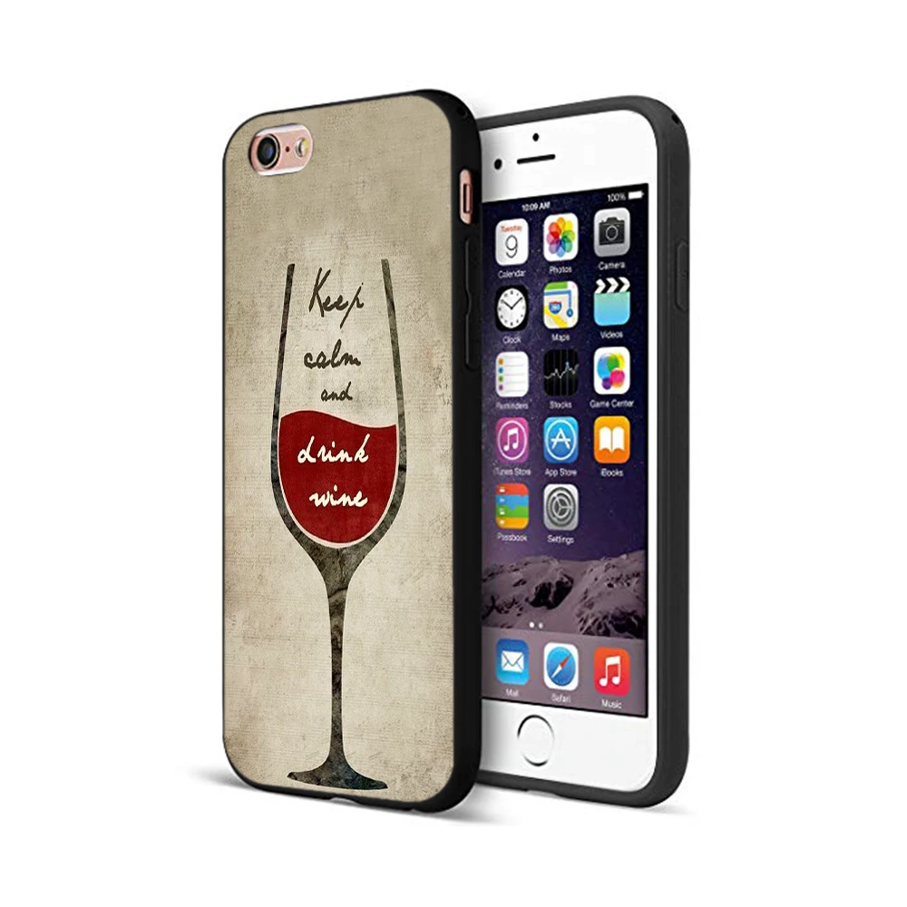12171 Черный чехол ТПУ для iphone 5 5s se 6 6s 7 8 plus x 10 чехол силиконовый чехол для iphone XR XS 11 pro MAX чехол медведь красное вино - Цвет: 12171