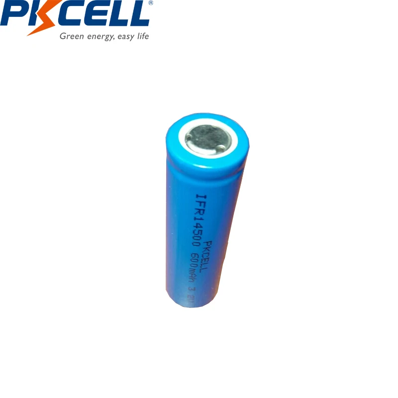 10 шт. PKCELL AA батарея 3 2 v IFR 14500 lifepo4 перезаряжаемые батареи с плоским верхом для