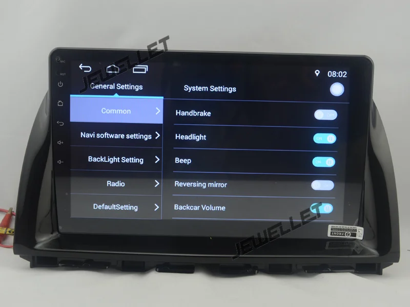 10," четырехъядерный 1024*600 HD экран Android 8,1 Автомобильный gps Радио навигатор для Mazda CX-5 2013
