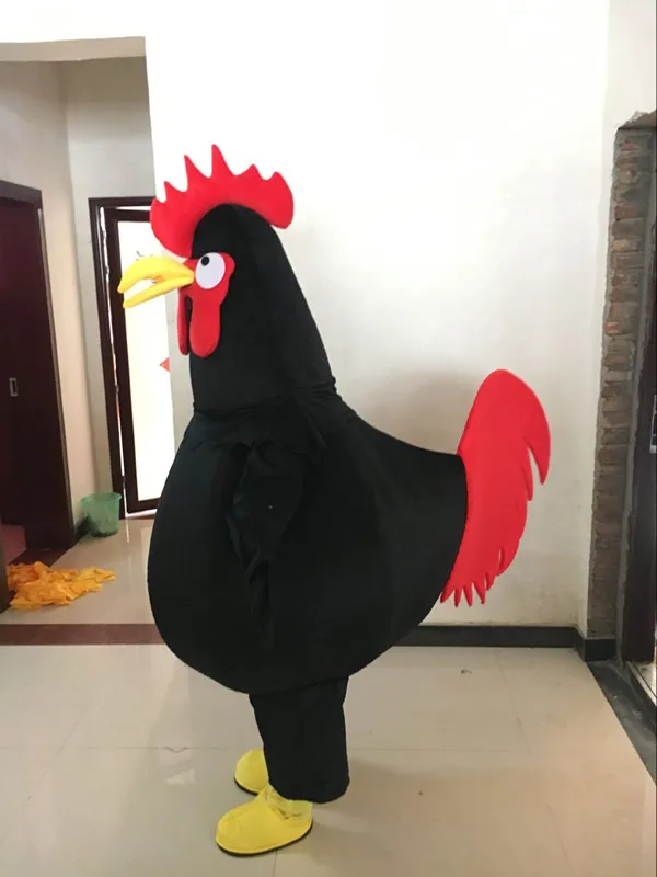 Chicken Mascot Adult Size Cartoon Character Cock Costume Halloween Fancy Dress Christmas Cosplay for Party Event | Тематическая