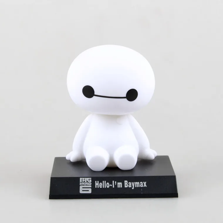 Высота каблука 10 см с буквенным принтом Большой Герой 6 Baymax Аниме ПВХ фигурка