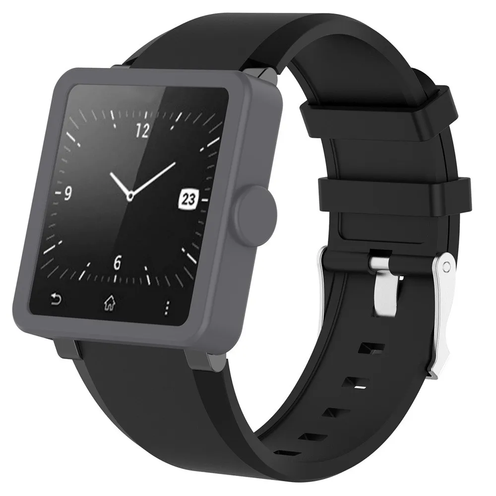 Z523 чехол для часов кремния изящные часы sony Смарт Watch2 SW2|Защита экрана| |